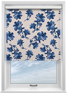 Ted Baker Midnight Garden, Blue - Roller Blind